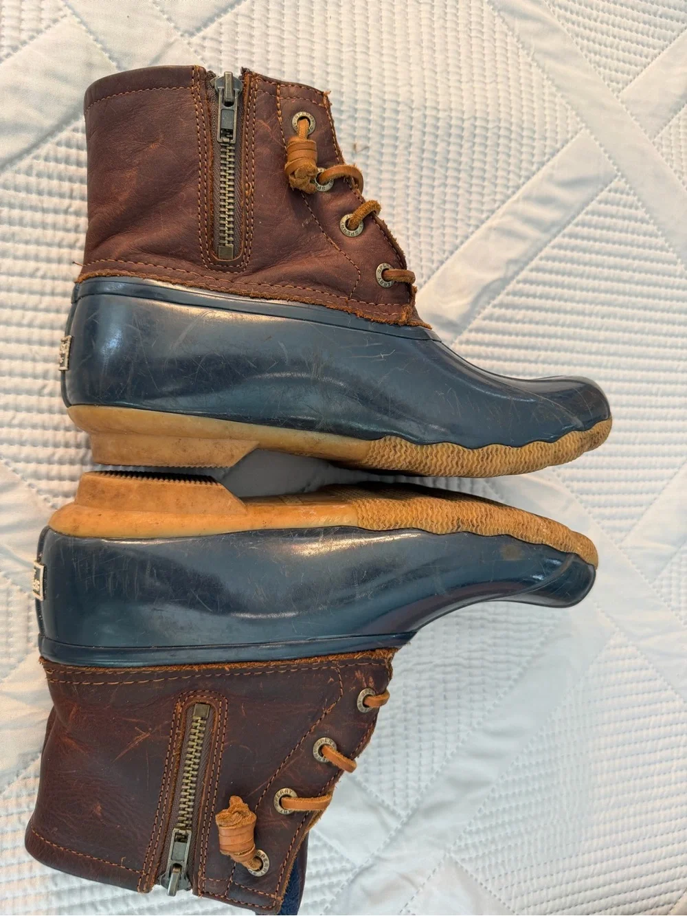 Sperry waterproof navy