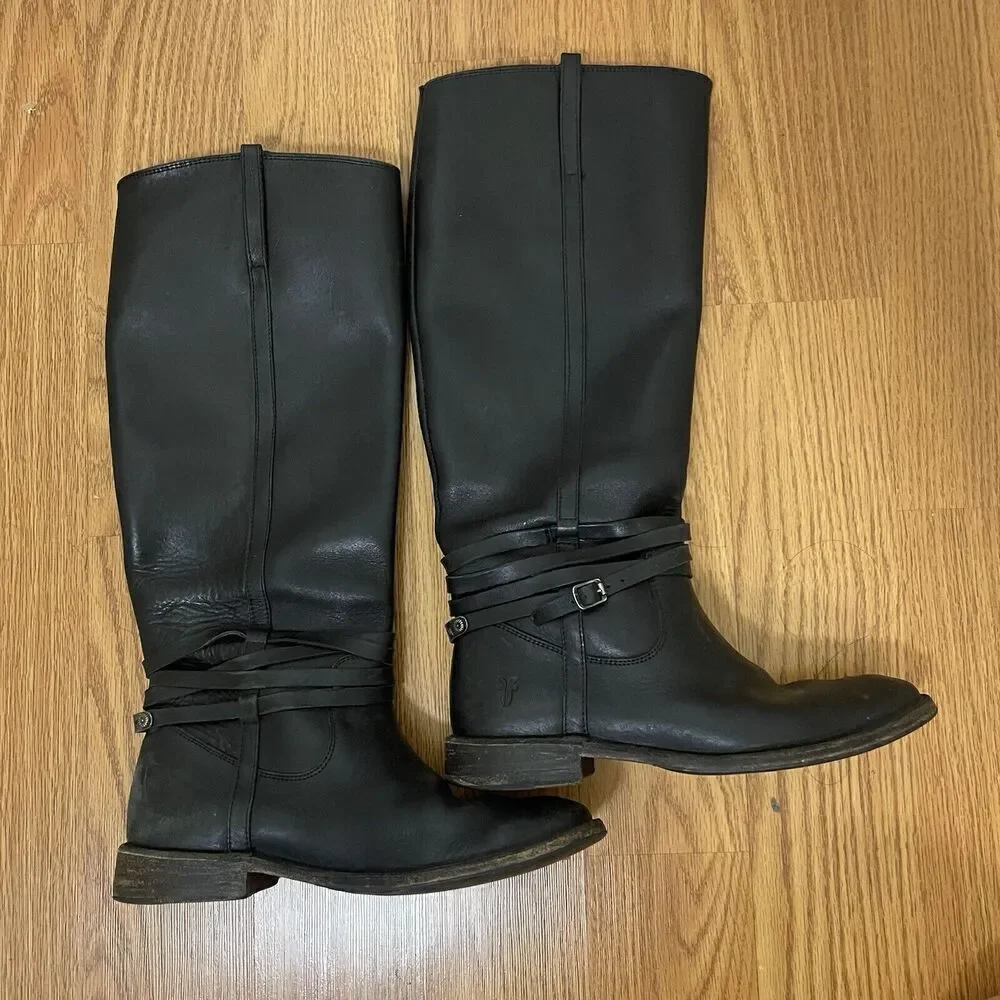 Frye leather black