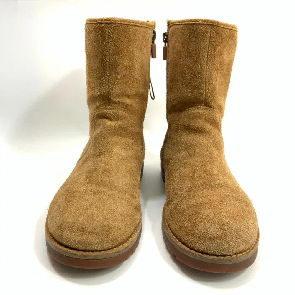 UGG closure suede
