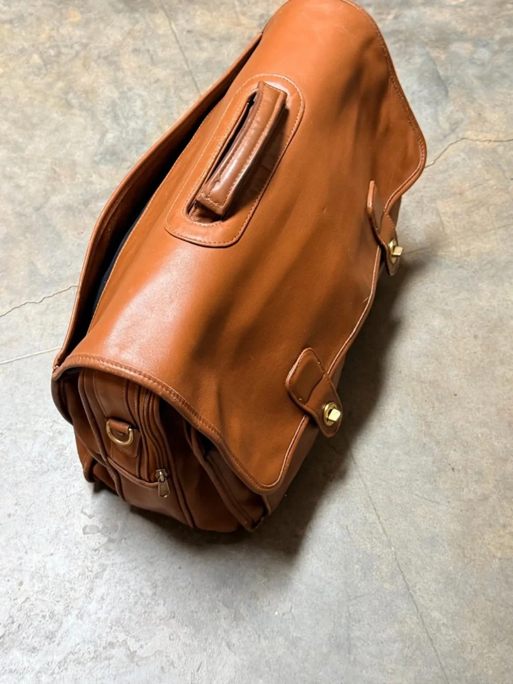 Coach leather briefcase