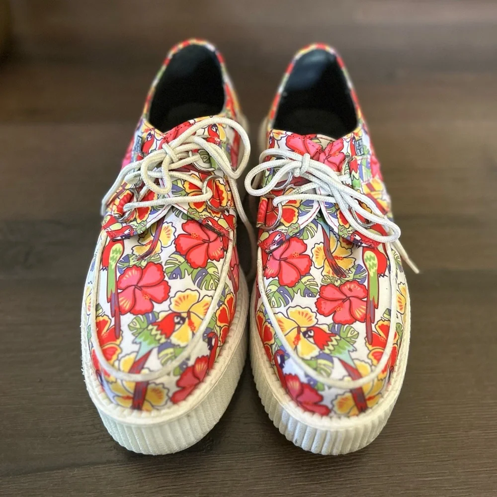 T.U.K colorful floral
