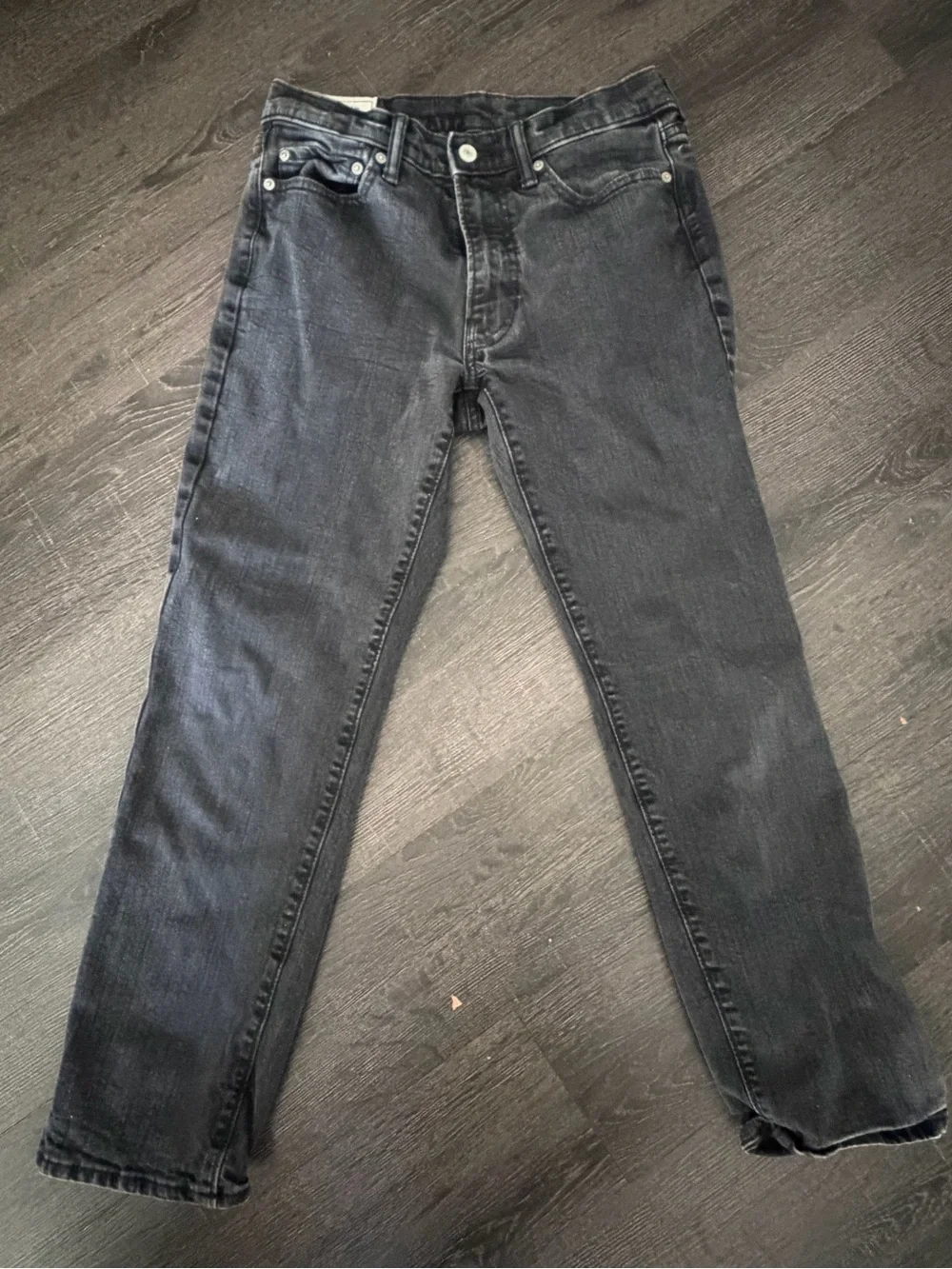 Abercrombie & Fitch Men's Straight Black Jeans 30x30
