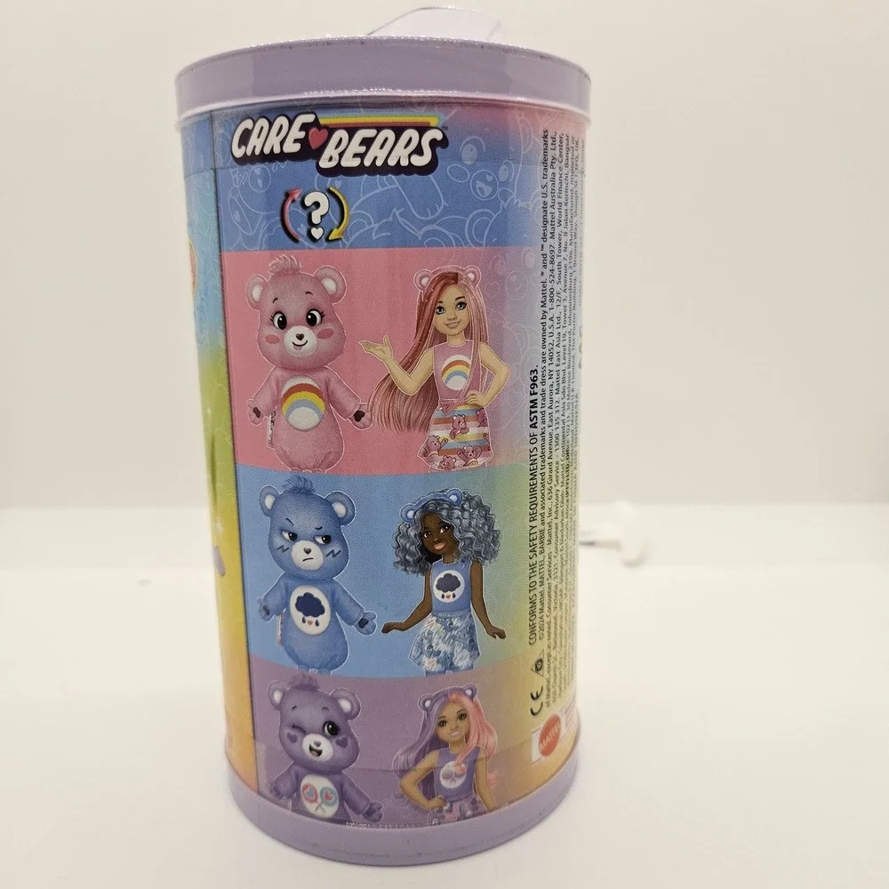 Barbie Cutie Reveal Care Bears Series Doll Surprise Plush Outfit NIB New in Box‎
