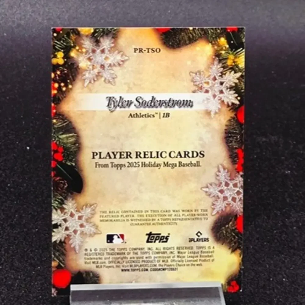 Topps tyler soderstrom