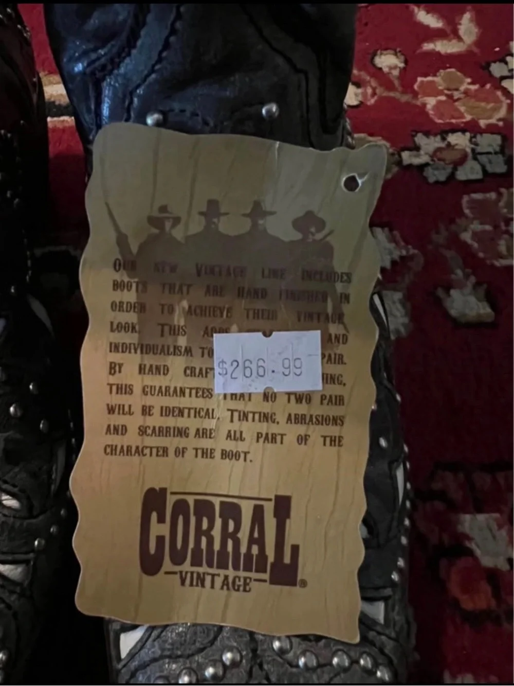 Corral Boots low color design