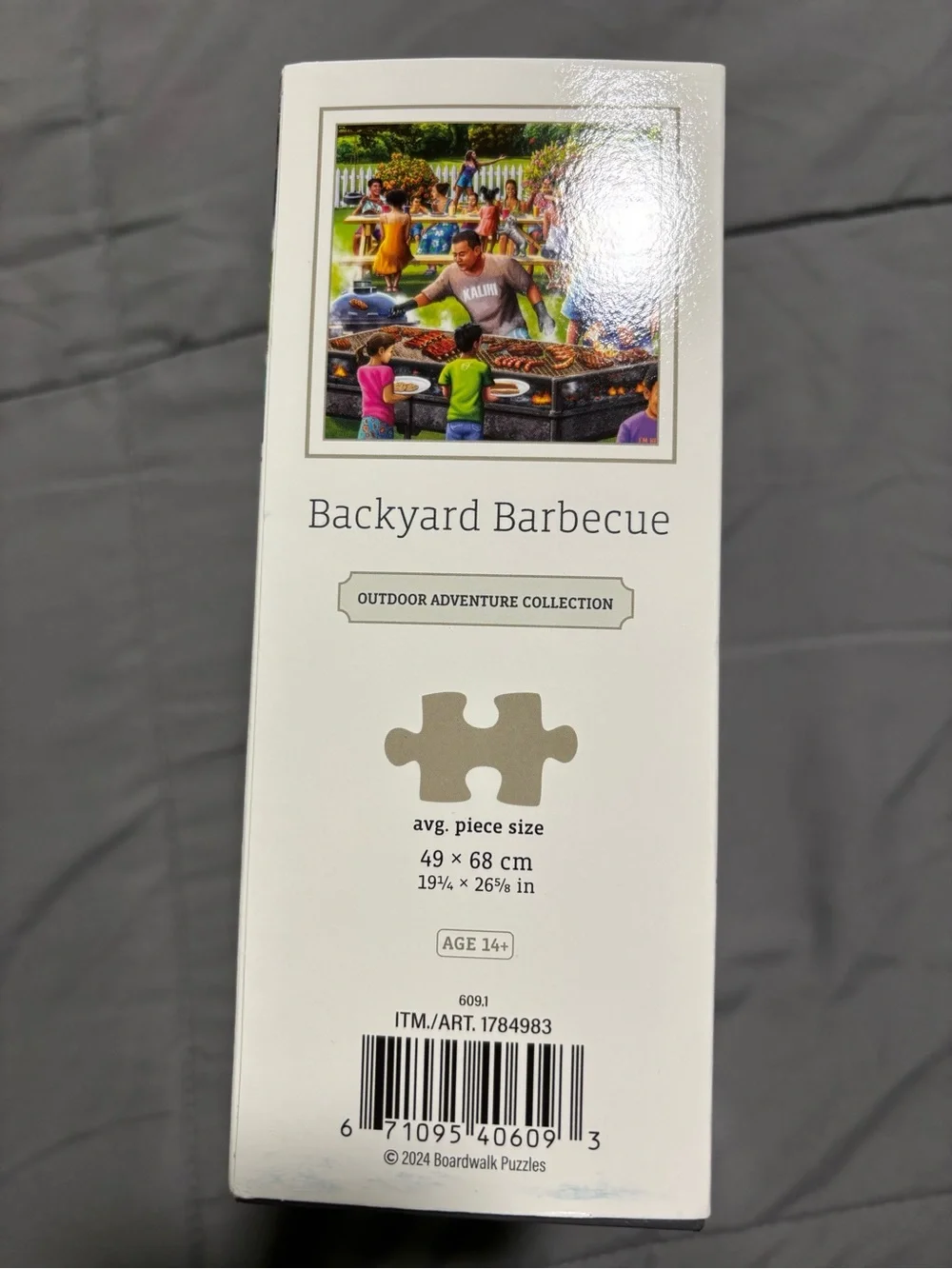 Boardwalk Puzzle Co vibrant backyard