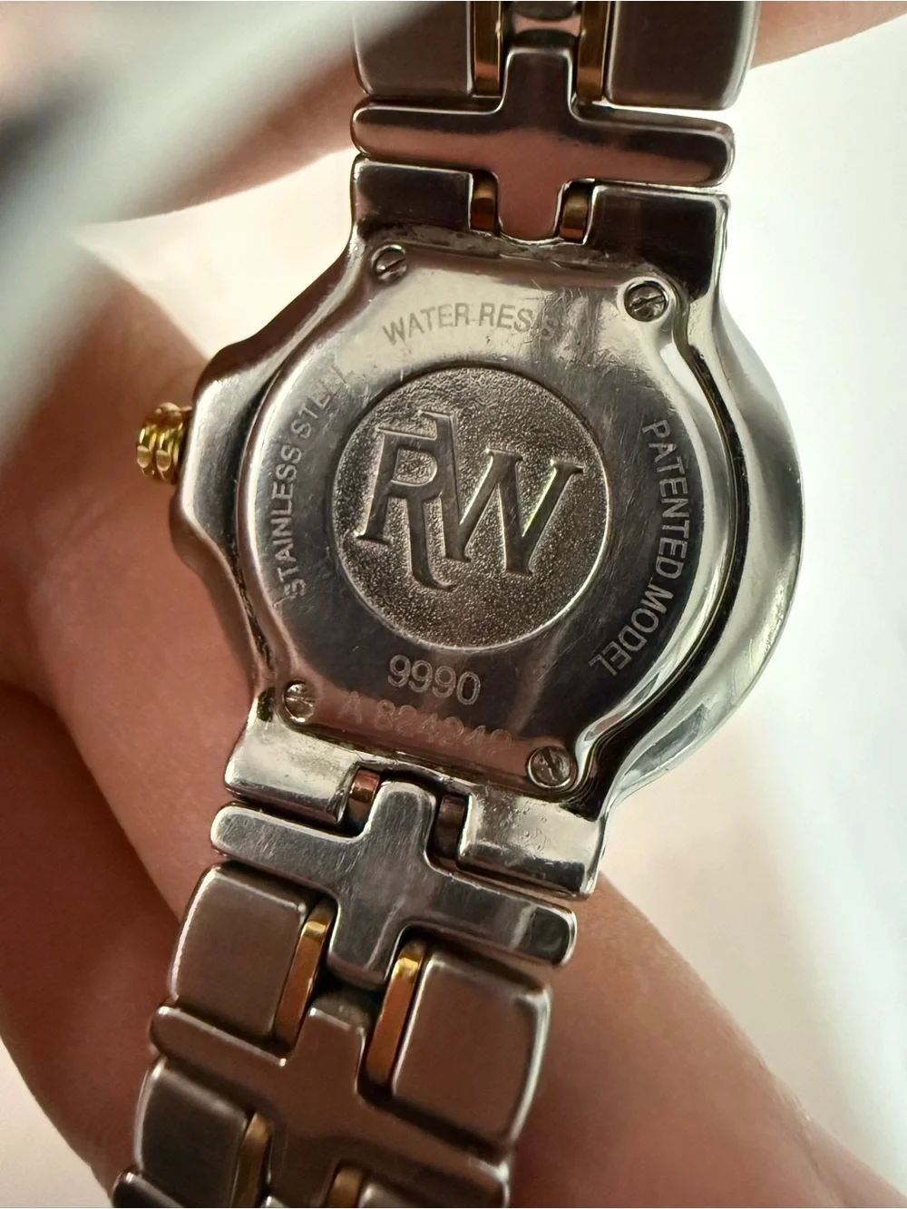 Raymond Weil Vintage Two Tone Watch
