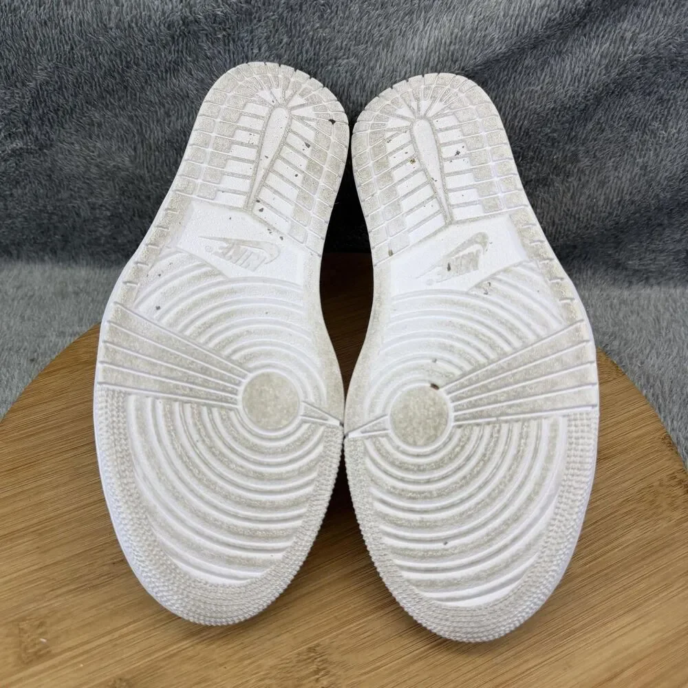 Nike Air Jordan 1 Low Slip Shoes Womens Size 8.5 White Sneakers AV3918-100