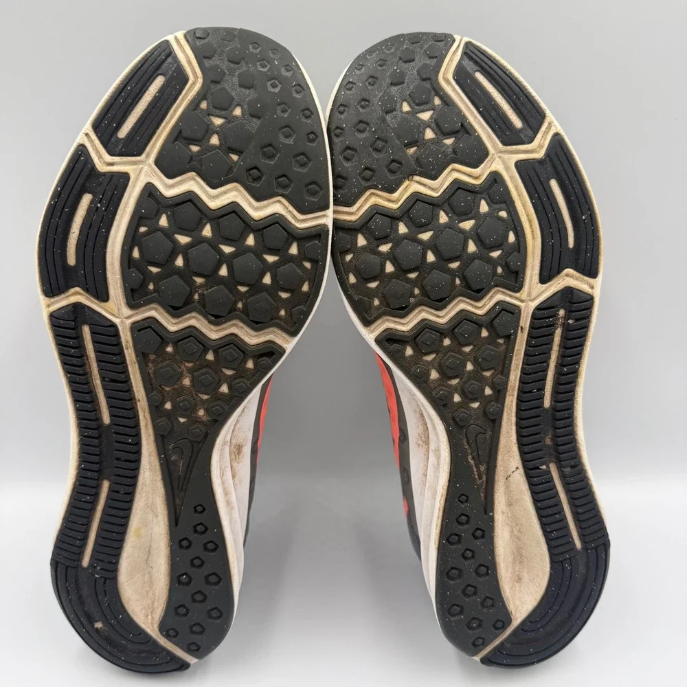 Nike Downshifter 7 Womens Size 8 Running Shoes 881585-001 Grey Orange