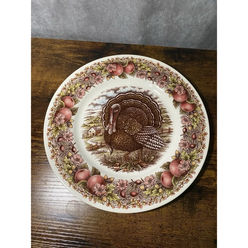 Royal Stafford Turkey thanksgiving Single Dinner Plate 11