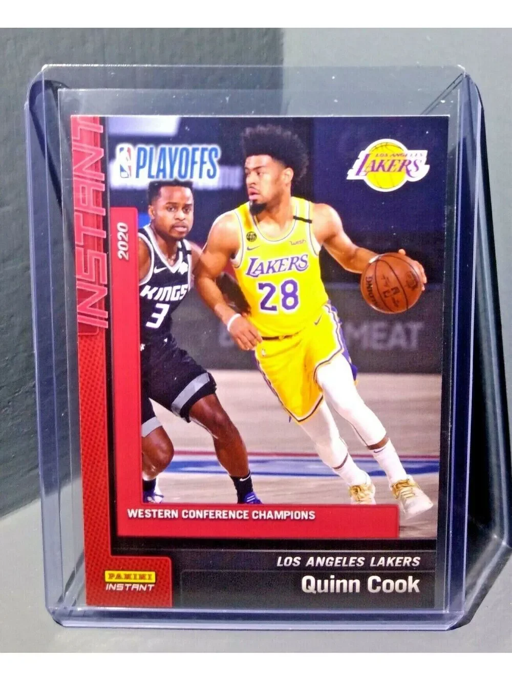 Quinn Cook 2019-20 Panini NBA Instant Lakers #236 Basketball Card 1 of 340