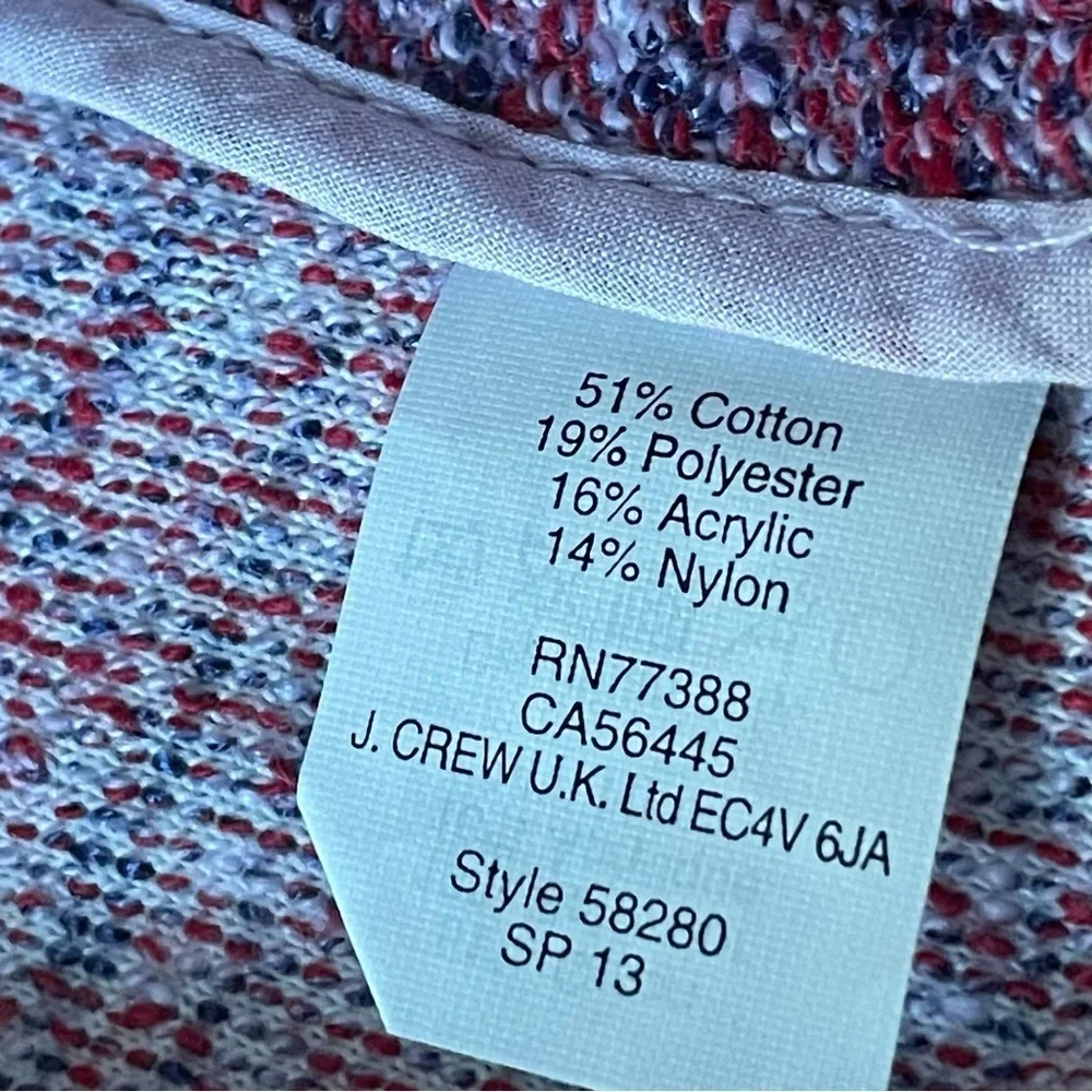 J. Crew crew poppy