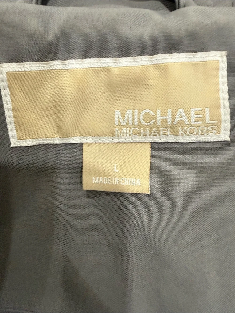 Michael Kors lightweight hooded