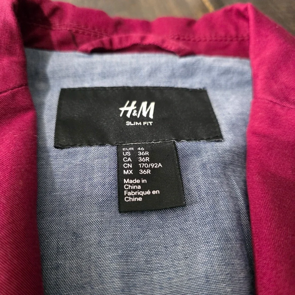 H&M before completing