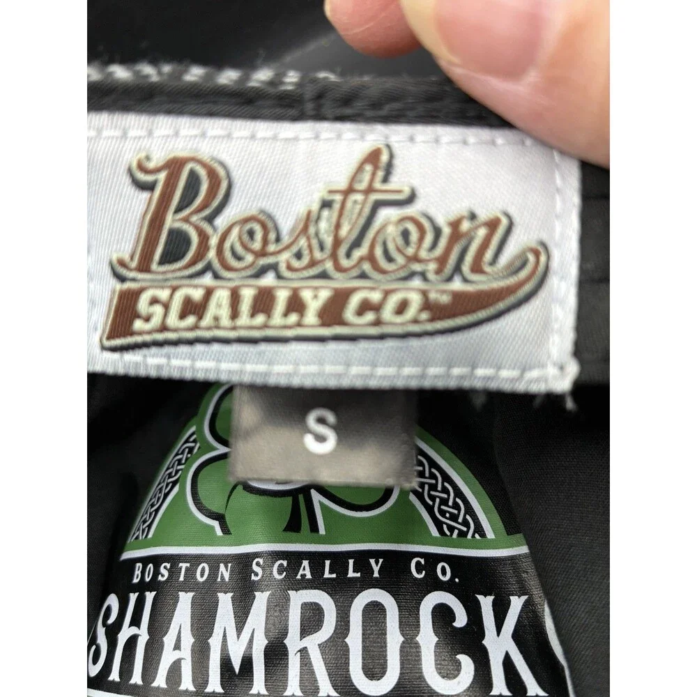 Boston Scally Co Hat Newsboy Scally Mens Small Herringbone Plaid Galway Tweed