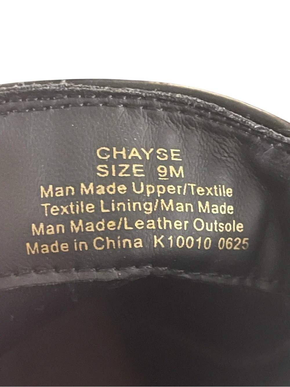 Steve Madden Chayse Black Chelsea Ankle Boot Size 9 Block Heel