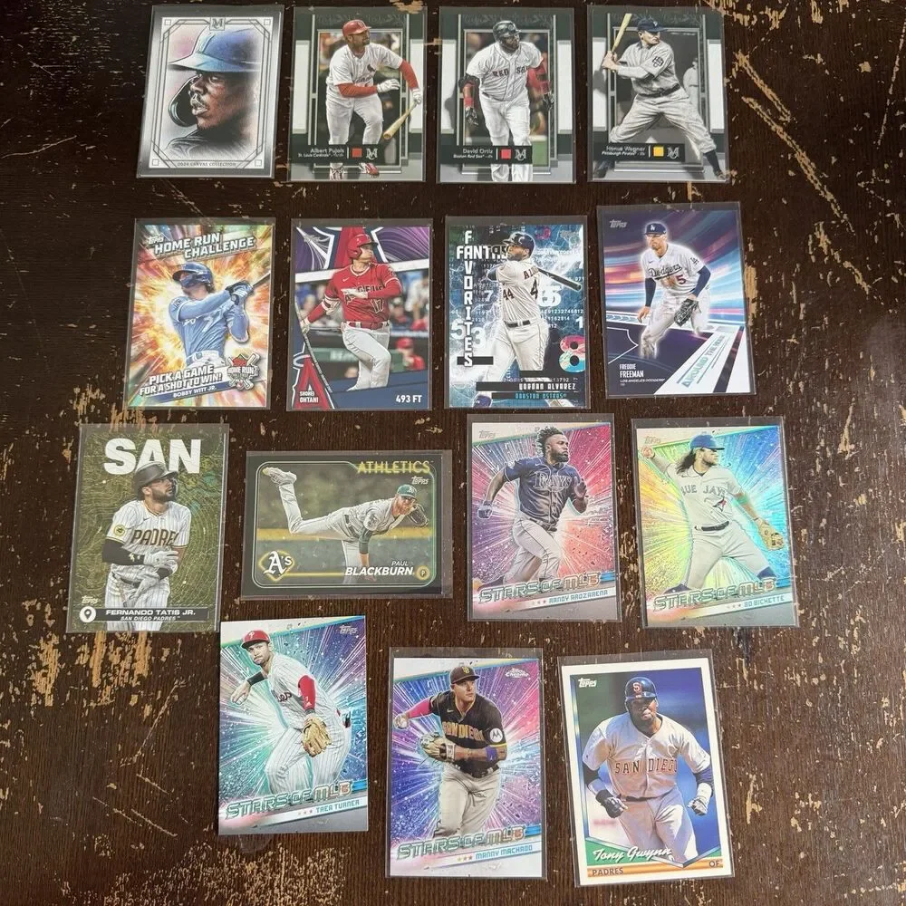 N/A baseball cards