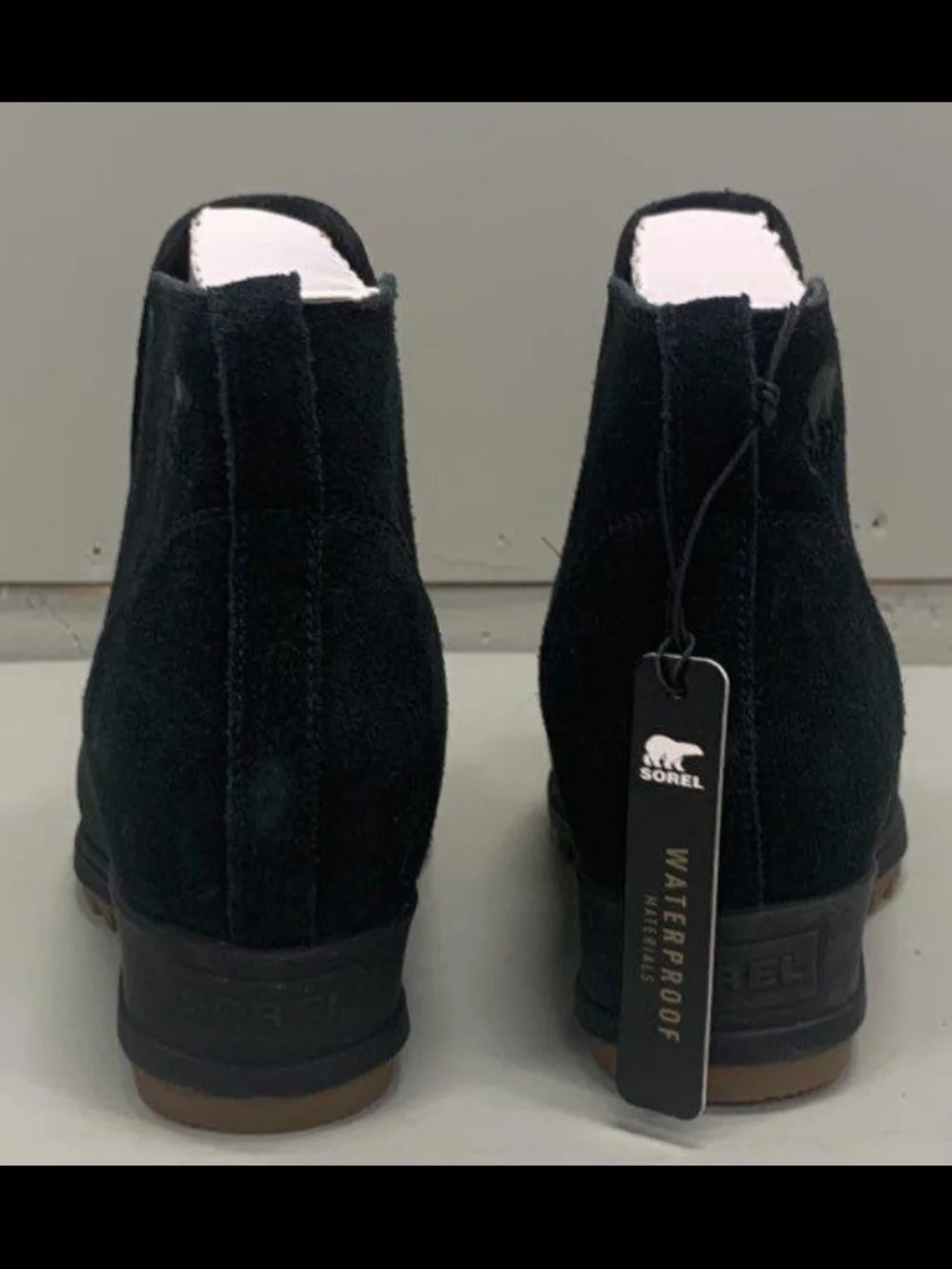 Sorel Evie™ Leather Wedge Ankle Boots Size 10 NWT MSRP $140