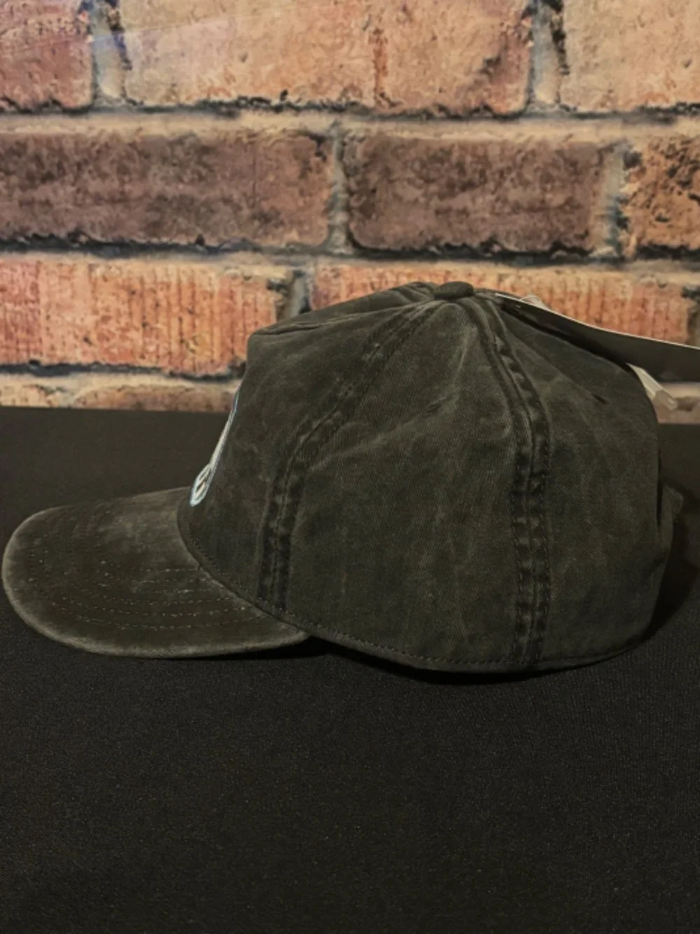 Ford Mustang Vintage look Washed Black Adjustable Snapback Hat