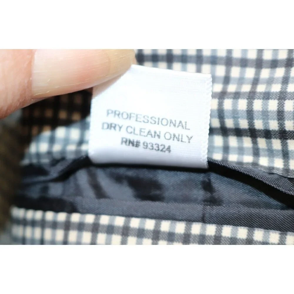 Saddlebred Men's Black Corduroy Blazer-Size 44R-Nice-Two Button-Business