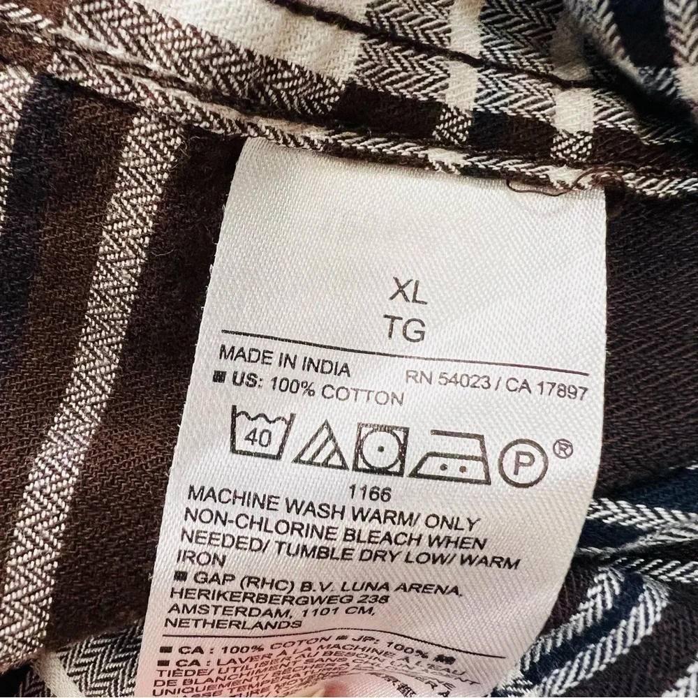 Banana Republic Plaid Button Front Shirt - Size XL