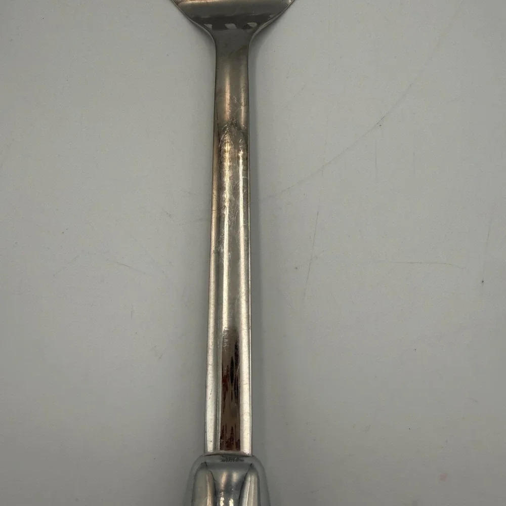 Copco Slotted Spatula Turner 18/8 Stainless Steel Black Handle Kitchen Tool