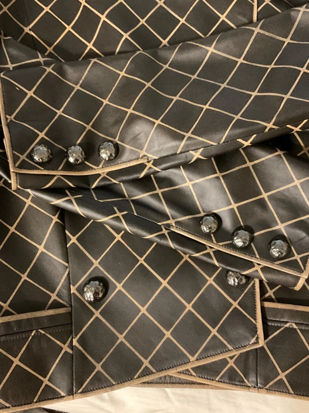 Chanel soft lambskin jacket 42