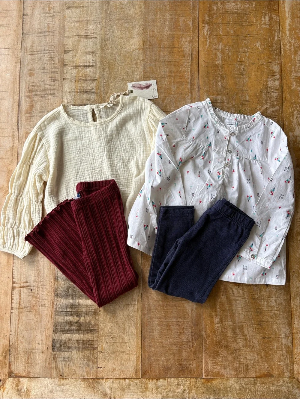 Girls fall outfit bundle size 4t