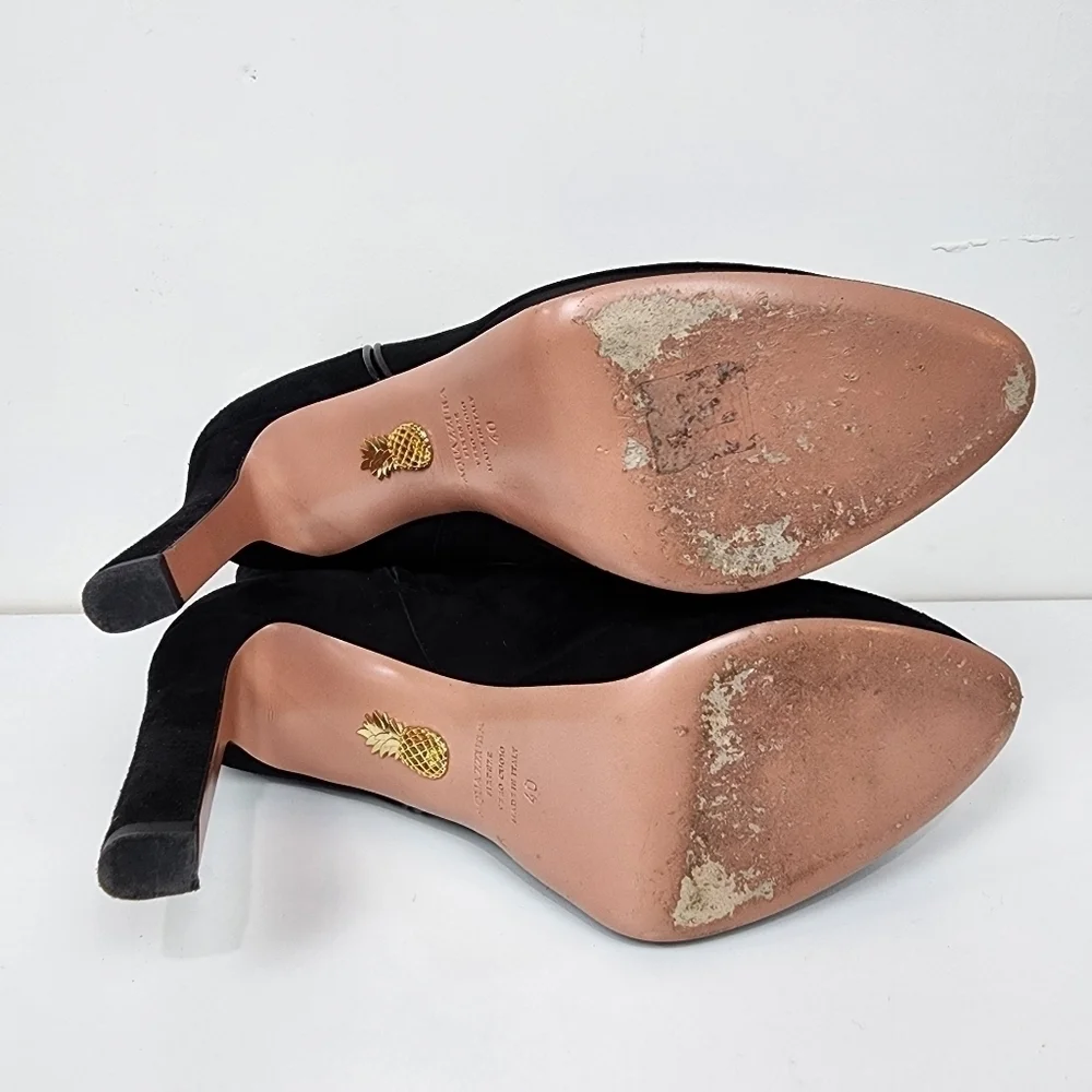 Aquazzura quant ankle boots, size 40 *READ DESCRPTN*
