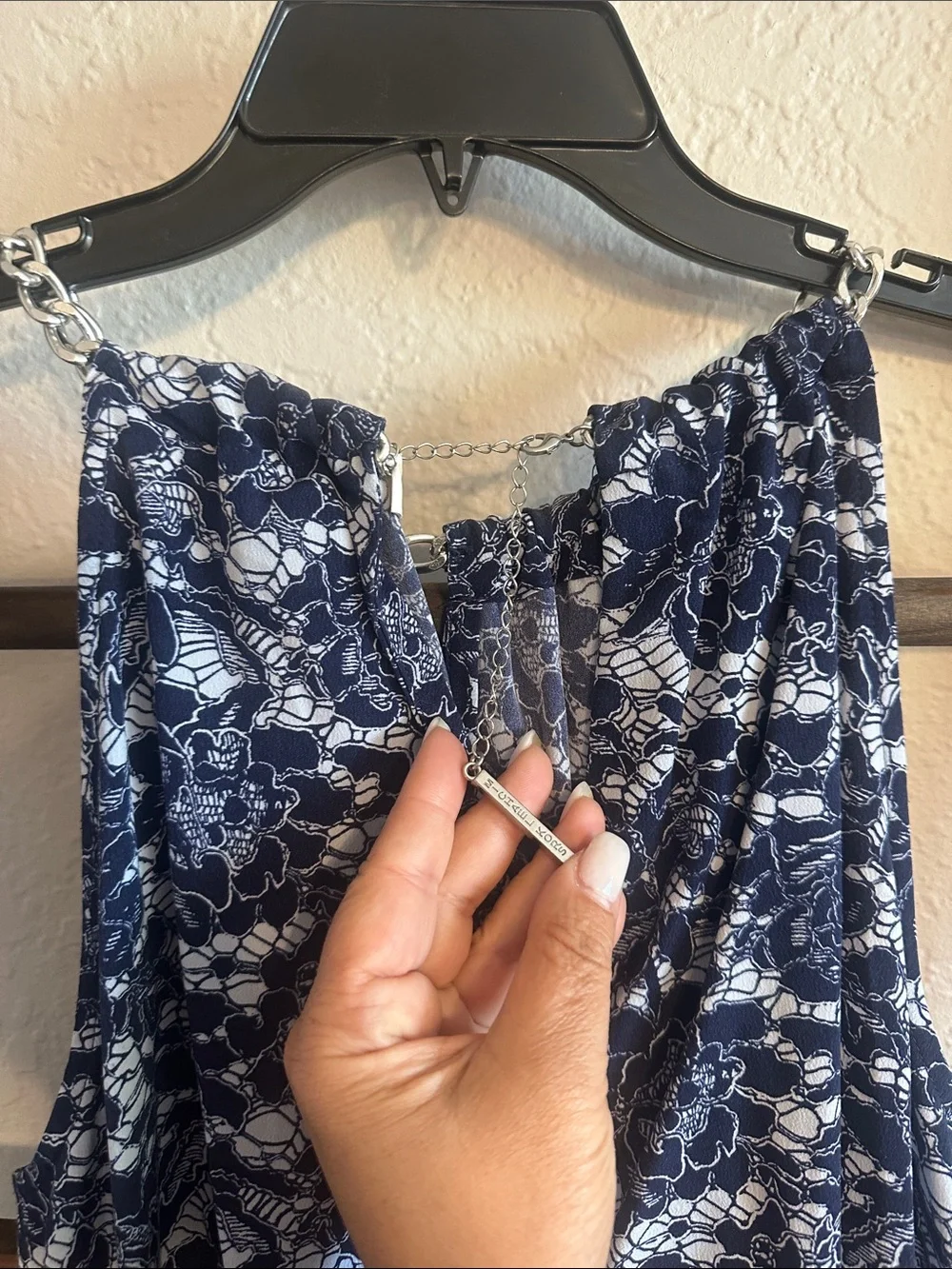 Michael Kors sleeveless halter