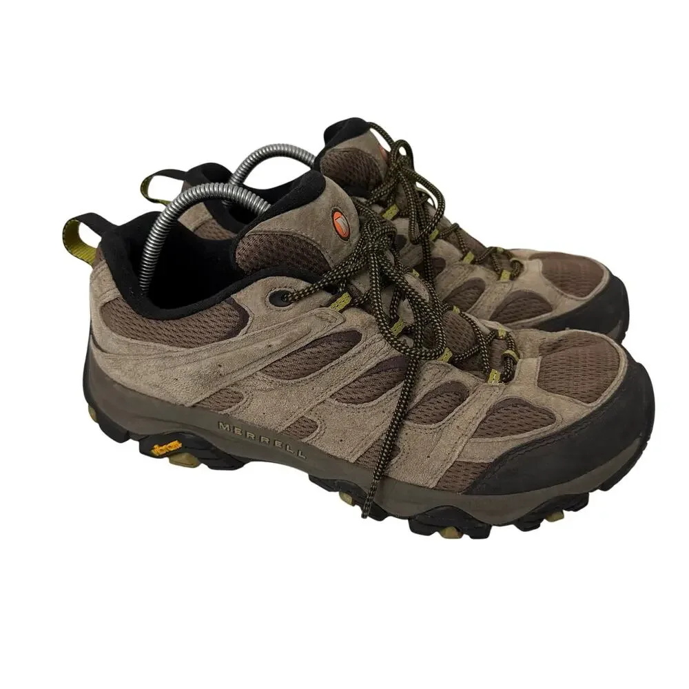Merrell Moab 3 Hiking Shoes Men's Size 11.5 Wide Walnut Low Top Vibram