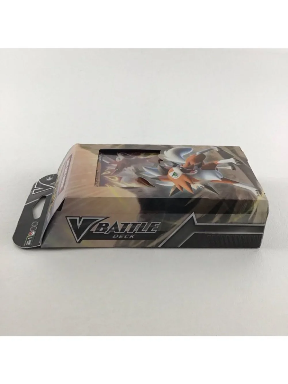 Pokemon Crashing Fangs Lycanroc V Battle Deck Playmat Metallic Coin Rules New