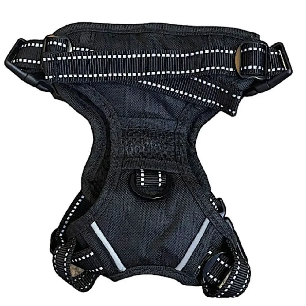 Dog Harness XS New, Adjustable Pet Seatbelt Car Safety Harness and Leash