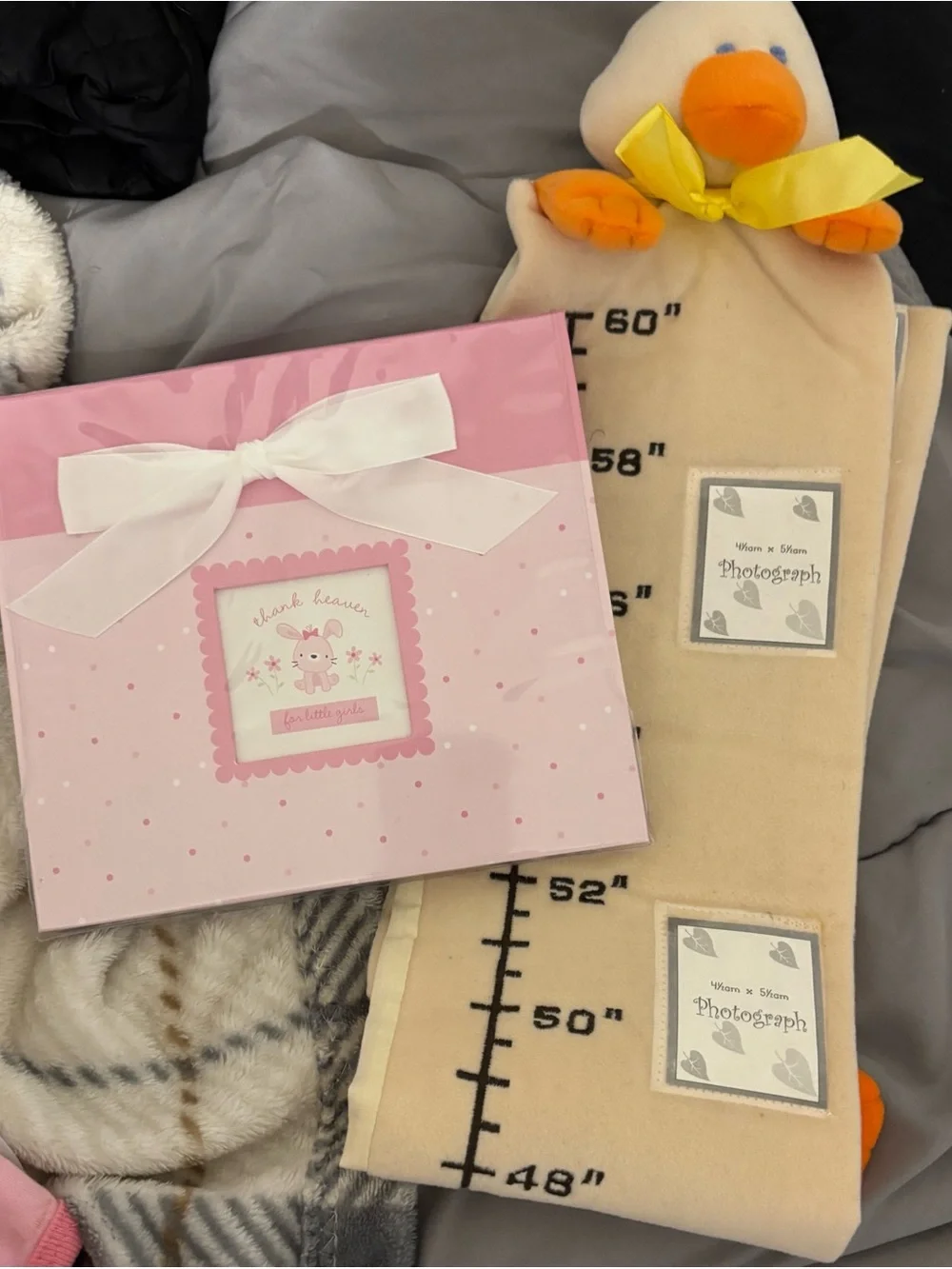 Carter's Pink Polka Dot Gift Box with White Bow