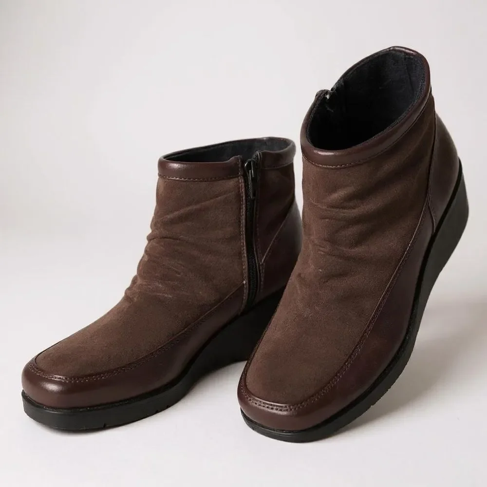 N'S Mode | Women's Side Zip Ankle Bootie Size 7