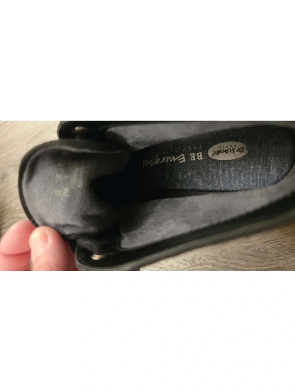 Dr. Scholl's Black Suede Wedge Ankle Boots