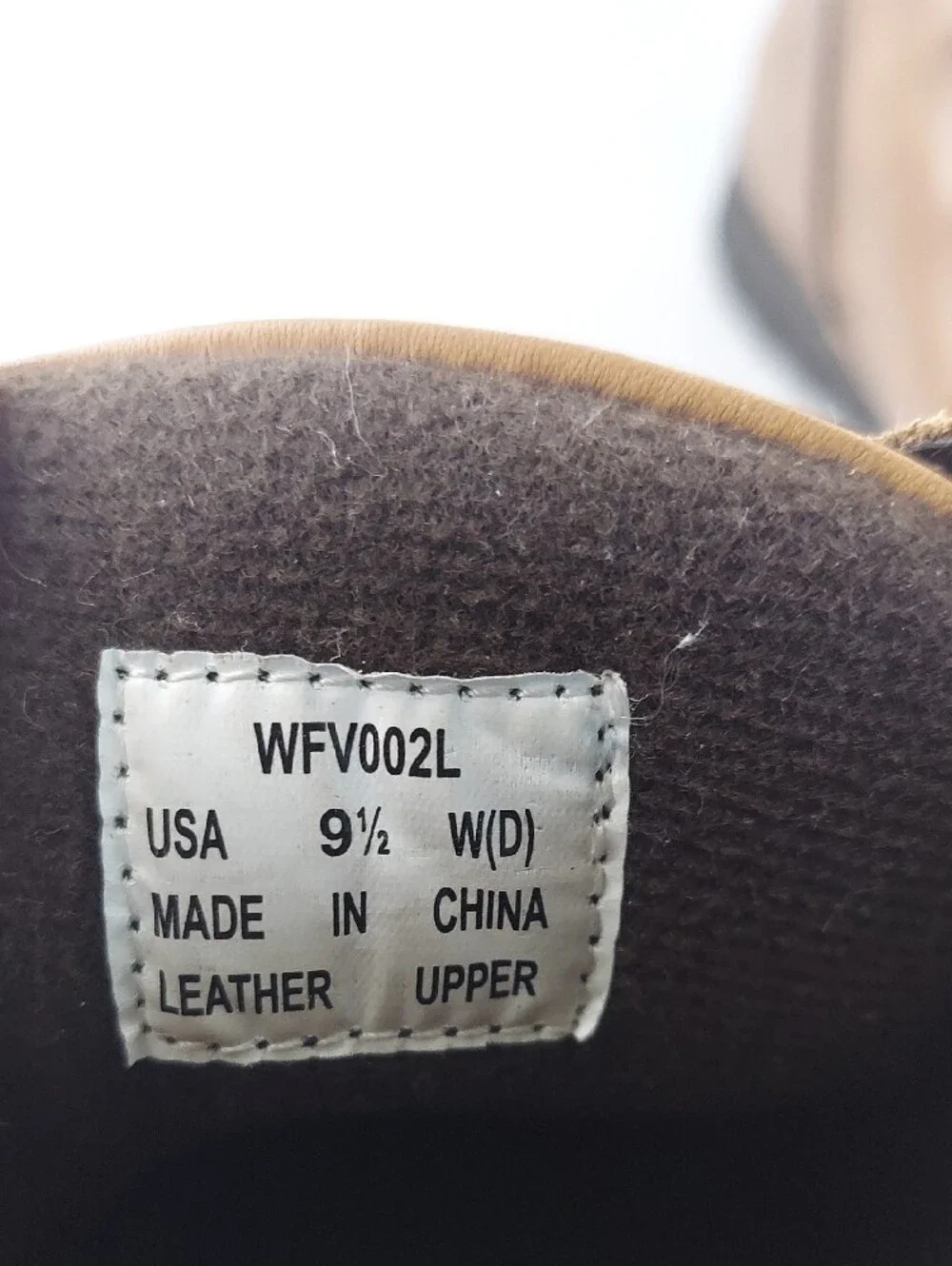 Propet Brown Lace-Up Leather Hiking  Ankle Boots Size 9.5