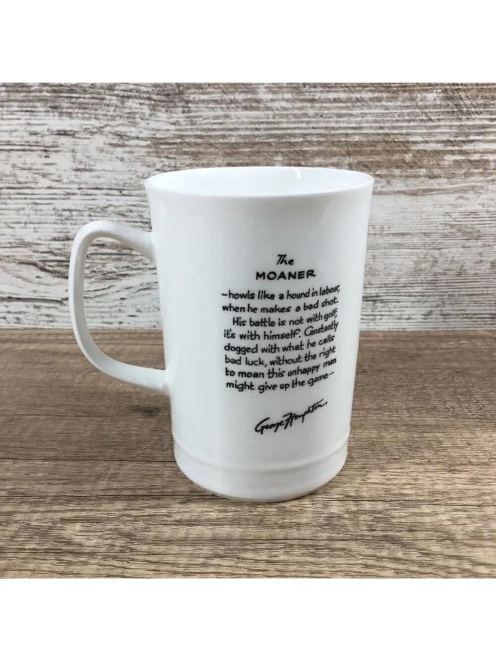 George Houghton concise golf