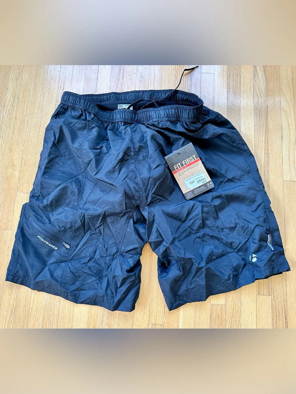NWT Black Men’s Athletic Shorts - Fit First