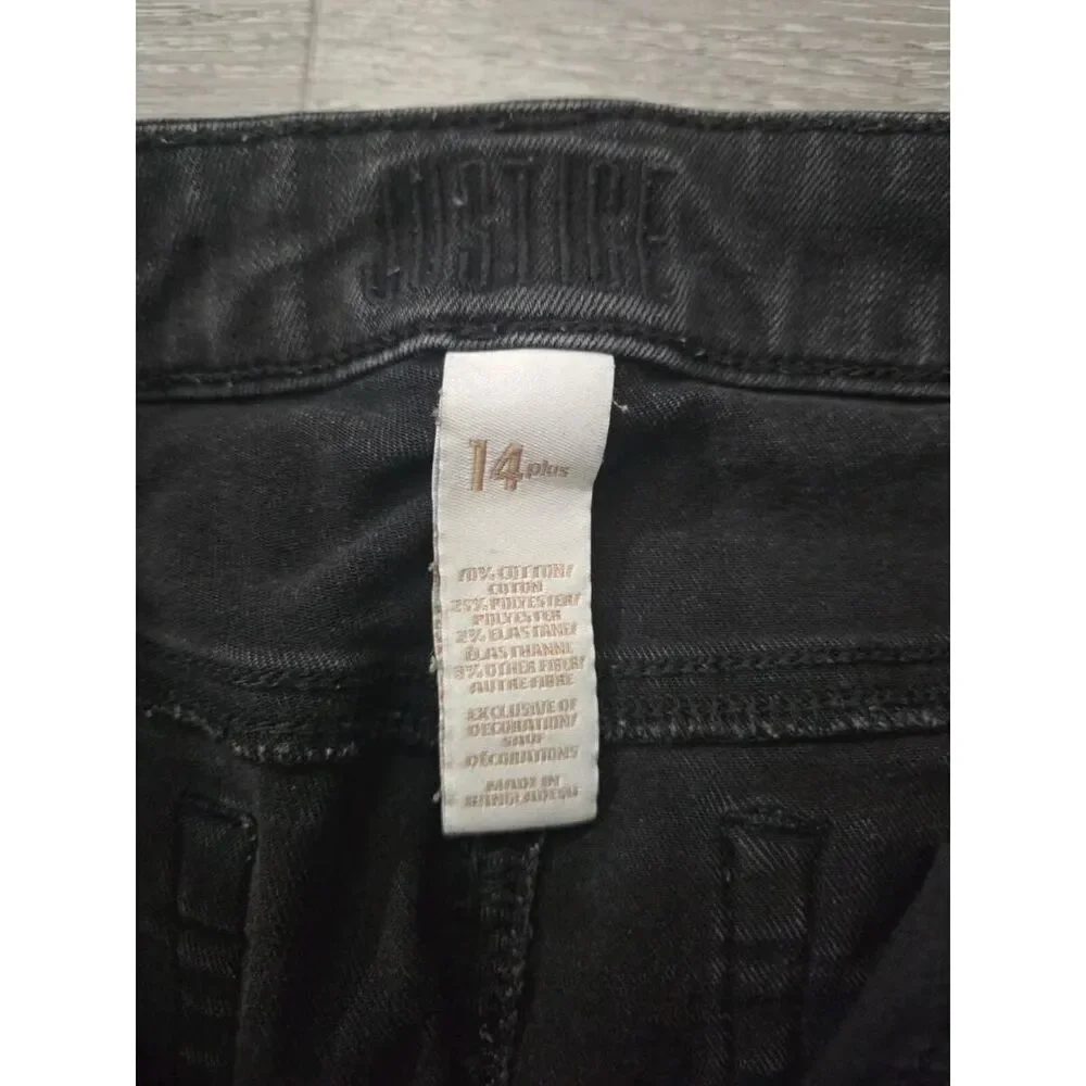 Justice Black Shorts