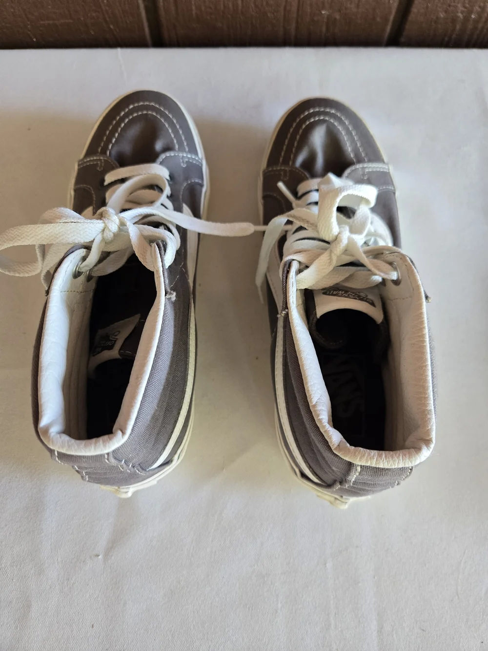 Vans white timeless