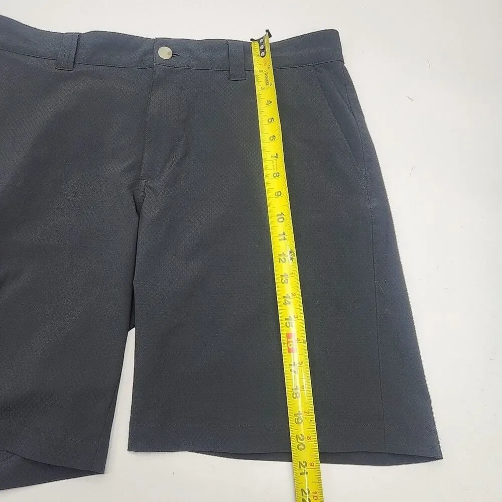 Columbia Shorts Men Sz 38 Black Textured 9.5