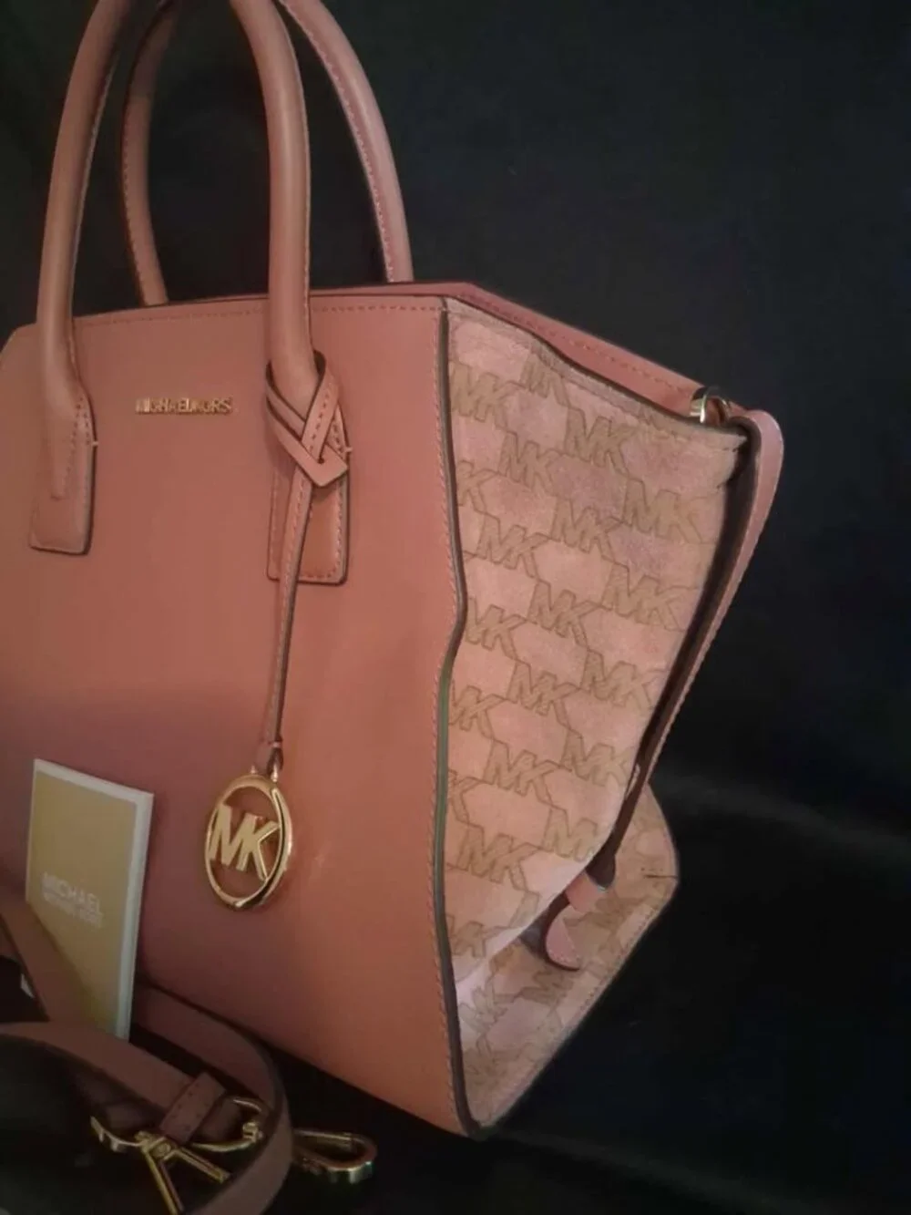 Michael Kors pink leather
