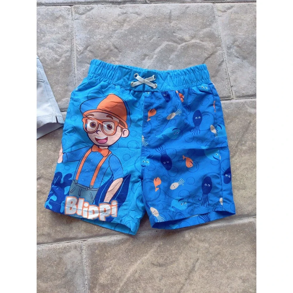 Bundle Size 3t New Without Tags Swim Trunks Blippi And Bass Pro