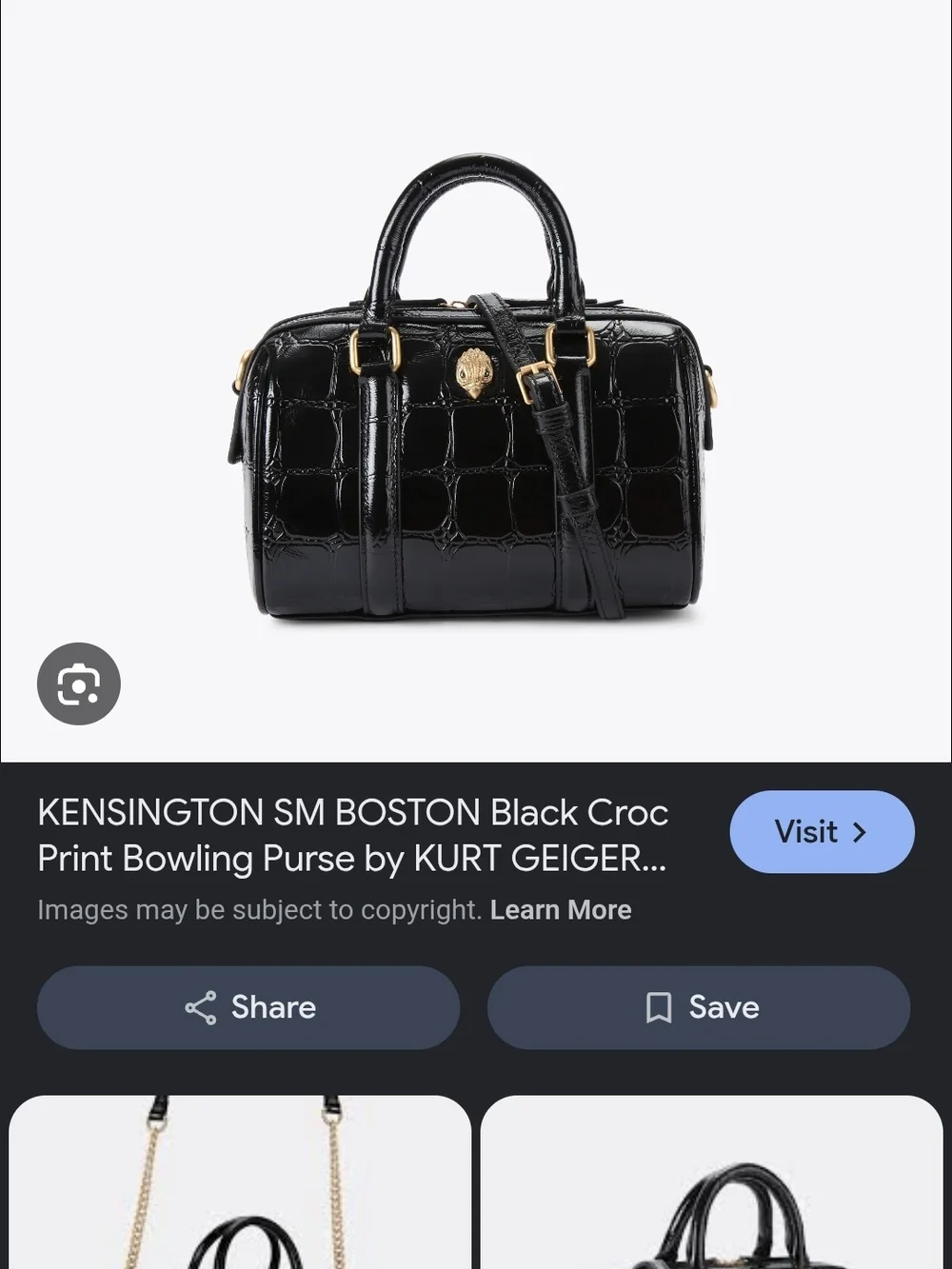 Kurt Geiger sleek black