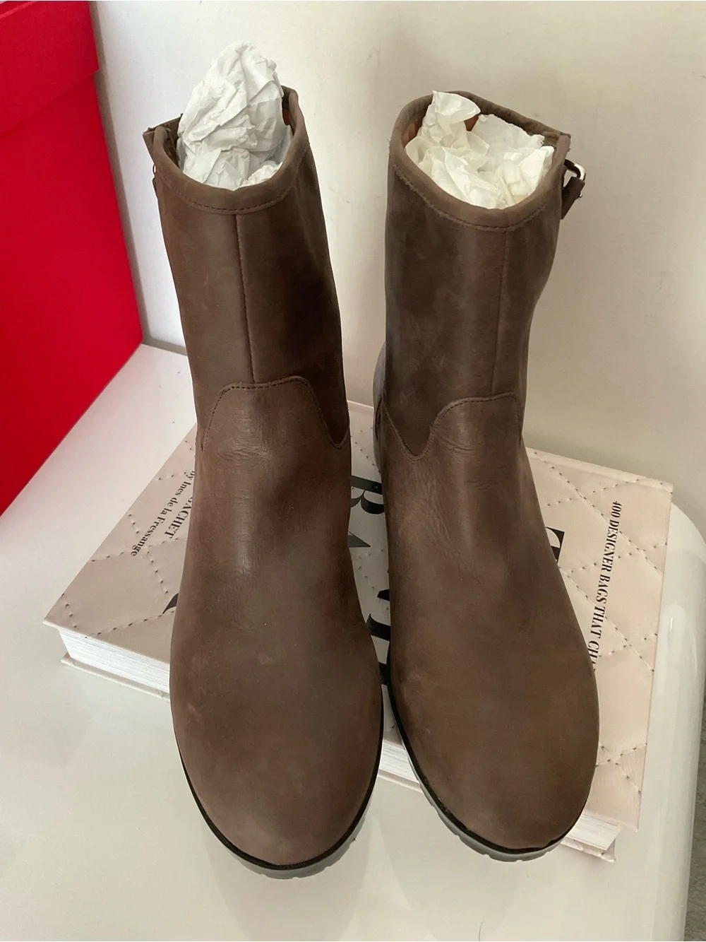 GAP brown booties