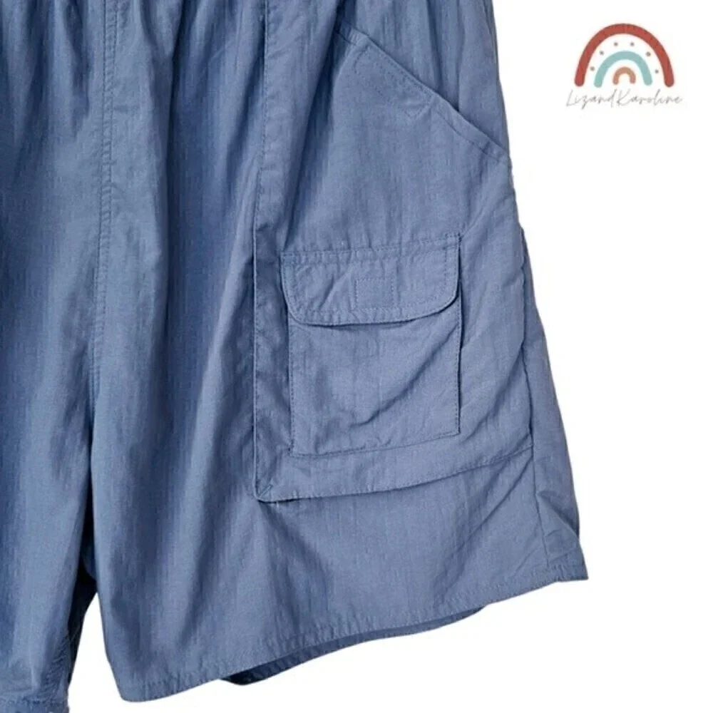 World Wide Sportsman Nylon Outdoor Hiking Athletic Sporty Men's Belted Shorts