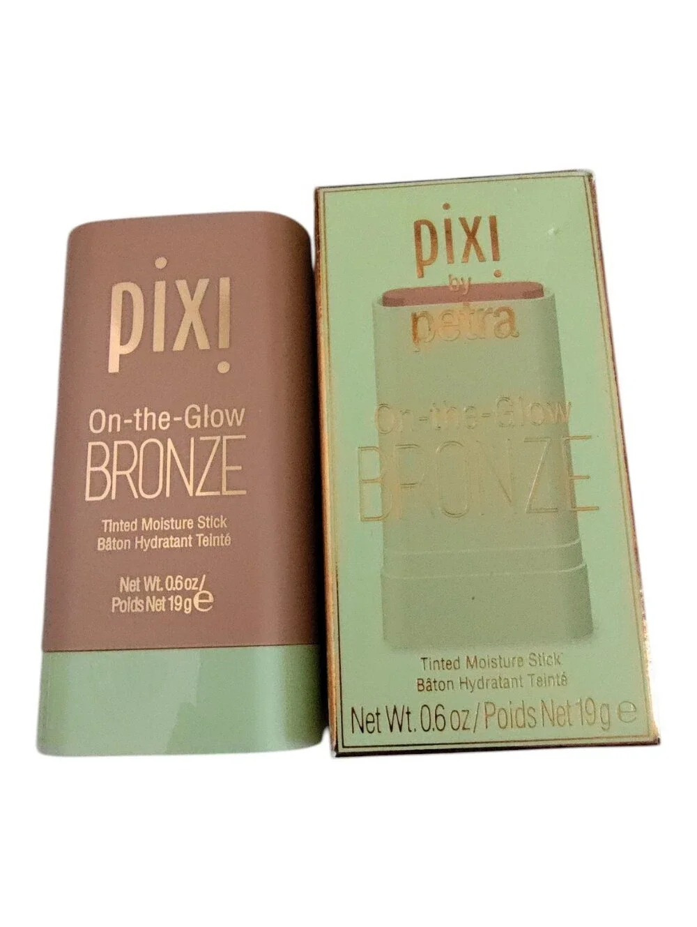 NWT Pixi On-the-Glow Bronze Tinted Moisture Stick - BeachGlow