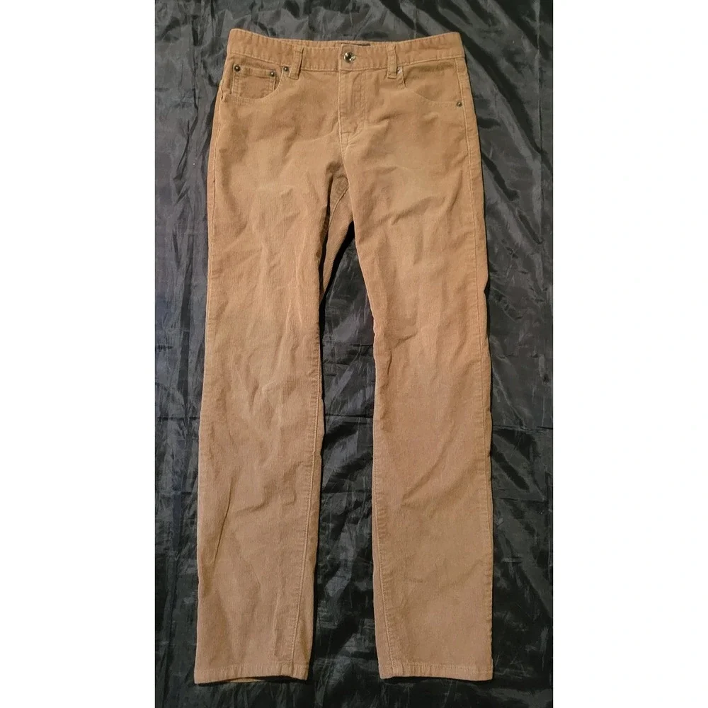 Lucky Brand Girls Corduroy‎ Pants Brown Size Youth 16 Cooper Slim Back To School