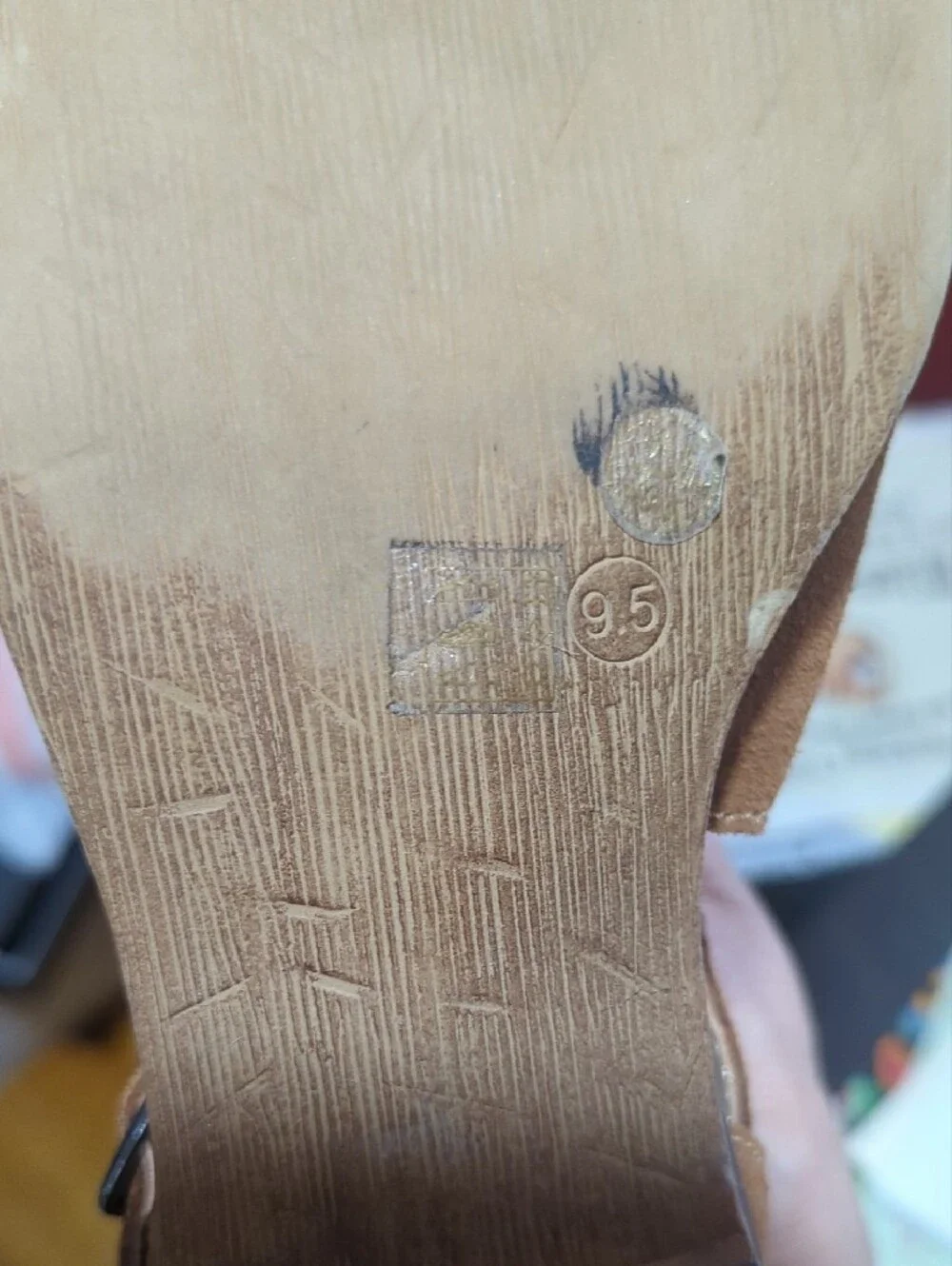 Chinese Laundry tan suede